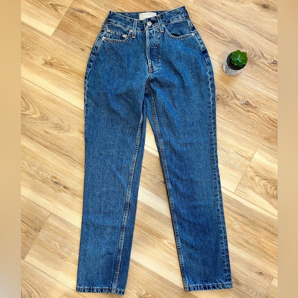 EVERLANE The Curvy ‘90s Cheeky Straight Jeans Size 23 Regular